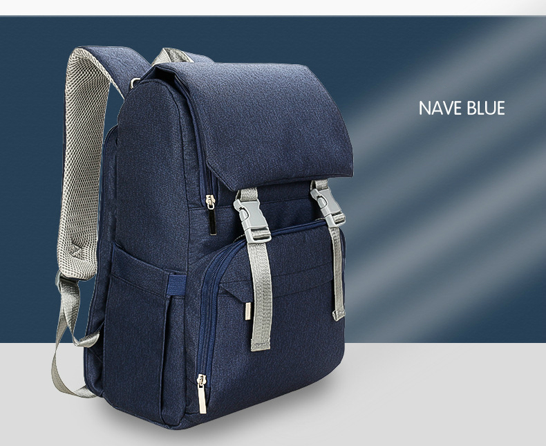 Waterproof Mommy Diaper Bag Large Capacity Backpack Organizer Multifunction Baby Bags With Stroller Strap For Mom&Dad