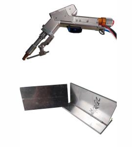 China Industrial Handheld Welding Head Fiber Laser Source With Customized Cable Length factory