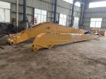 SANY305 Extended Long Reach Excavator Booms 24 Meters Q355B Material