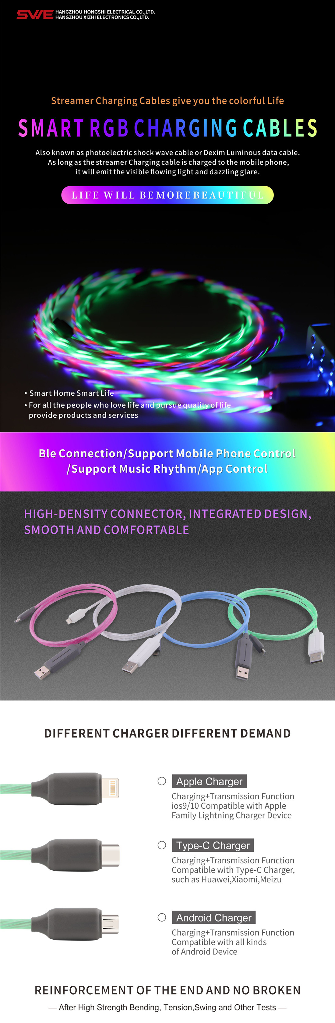 Smart Streamer Charging Cable