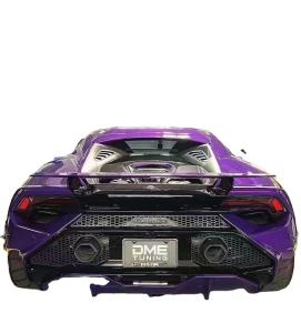 China LP580 LP610 Lamborghini Huracan Evo Body Kit Tecnica Style Carbon Fiber Spoiler Wing factory