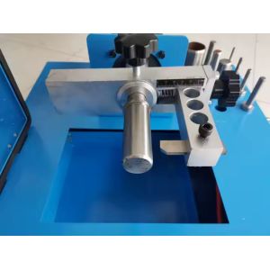 China 12v Blue Color Car Lading 35kg Hose Skiving Machine 2 Inch Motor Power 0.4kw For Benefit / Hose Peeling Machine factory