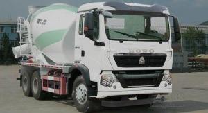 China Sinotruk HOWO Small 5CBM Mixer Cement Truck With Bonfiglioli Speed Reducer factory