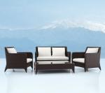 Waterproof Chairs Outdoor Rattan Indoor Sofa Set Garden Patio Lounge
