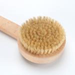 Body Brush Vegan Round Natural Skin Dry Massage Shower Brush for Spa
