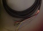 Emerson 960105-06 SERVO MOTOR 240 VAC 3 AMP 0.47 HP 0.35 KW 5000 RPM WITH CABLE
