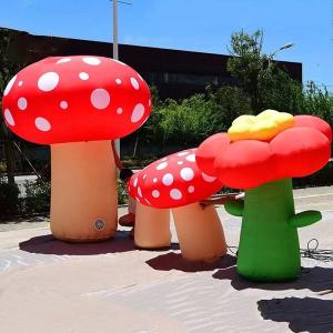 China LED Giant Inflatable Mushroom factory