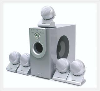 2.0 passive home theater speaker unit with quality sound