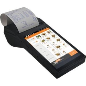 China 80mm Thermal Label Printer Built-in 7 Inch Android Handheld Cash Register for Retail factory