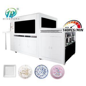 China 120~140 Pcs/Min Paper Plate Making Machine factory