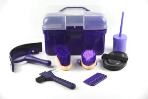 China Personalised Horse Grooming Kit Box Dust Cleaning Tool Portable High Durability factory