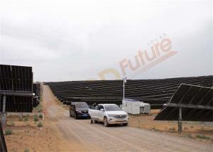China Wind Speed 18m/S Solar Tracker 60 Degree Automatic Tracking factory