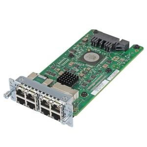 China 8-Port Gigabit Switch Module For Cisco ISR 4000 VLAN , QoS &amp; High Performance Cisco Module factory