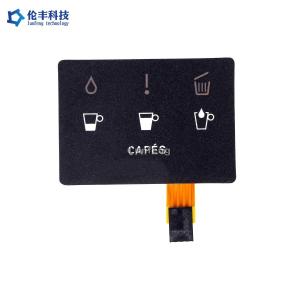 China Matte FPC Membrane Switch Keypad , PET Membrane Switch For Cafes on sale