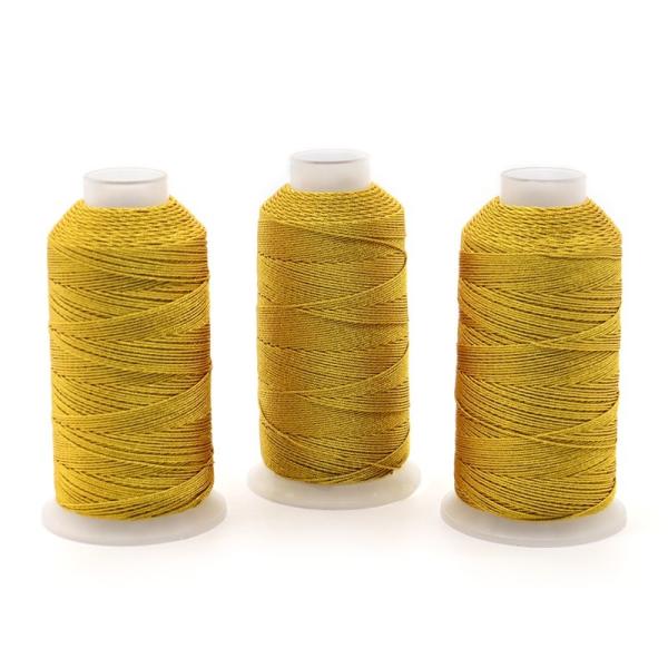 DIY Metallic Yarn Don't Miss Out on Our High Tenacity Gold Silk Embroidery