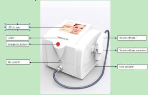 China 2014 Most Effective Skin Treatment Microneedle Rf&amp;matrix Fractional Rf Device factory