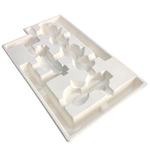 China Molded Sugarcane Pulp Packaging Wet Press Disposable Biodegradable factory