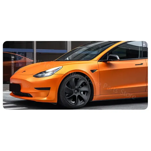 Wheel Hub Cover Cap for Tesla Model 3 Y Modified Protective Cover Decorative Accessories Non-Destructive Installation