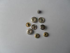 China Snap Fastener Metal Buttons Press Stud factory