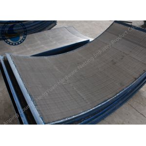 Vee Shape Sand Dewatering Screen , Customized Stainless Sieve Screen