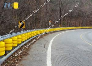 China Anticollision Bridge Safety Roller Barrier With High Energy Absorption factory