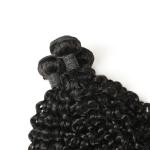 Authentic Long Raw Brazilian Water Wave Hair Extensions Fashionable Color