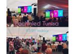 Multimedia Led Curtain Video Wall P3 P3.91 P4mm Screen For Concert / Musical