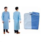 ANSI AAMI Round Neck SMS Disposable Protective Gowns