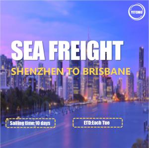 China DDPInternational Sea Freight From Shenzhen To Brisbane Australia factory