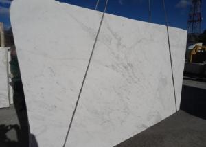 China Classic White Solid Natural Stone Slabs 100% Natural Marble Material factory