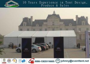 China 500 People Aluminum Frame Outdoor Large Event Tent For Car Trade Show SGS factory