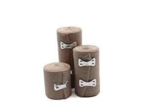 China Skin Color 80gsm 90gsm 4m 5m Medical Elastic Bandages factory