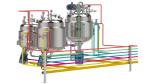 0-3600rpm Speed Liquid Homogenizer Emulsifier Tank For Daily Chemical Product