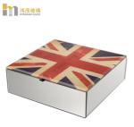 Customized Pattern Antique Mirror Jewelry Box Bracelet Organizer Classic