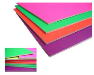 China Waterproof 5mm High Density Foam Board , Colored Interior Ceiling Foam Board factory