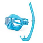 Universal Black Pink Snorkel Mask Set Breathing Tube anti fog