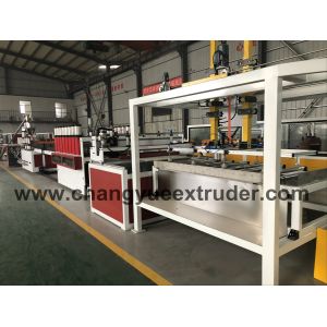 China Low Noise Wpc Pvc Foam Board Extrusion Machine Automatic on sale