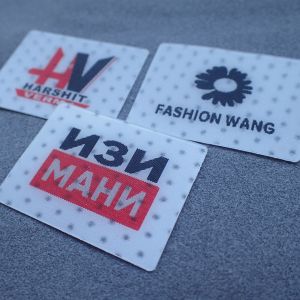 China Embossed Silicone OEM Design Patches For Clothes on sale