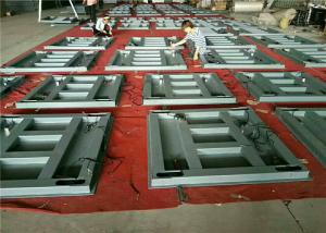 China Good Welding Industrial Floor Scale Mild Steel Structure LCD Display Equipped factory