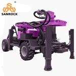 Portable Hydraulic Borehole Water Well Drilling Machine with High Drilling