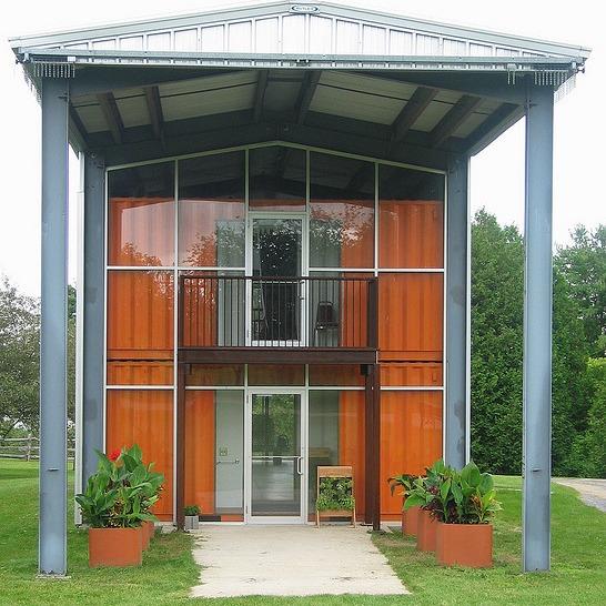 40 H Laundry Space Luxury Shipping Container House / Mobile Shipping Container