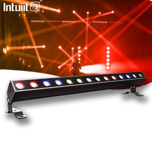 China 14X10W RGBW LED Beam Lights Pixel Control Linear Wall Wash Bar factory