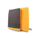 Effective Cleaning Orange Car Clay Mitt For Car Washing And Detailing S M L XL