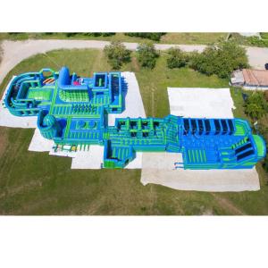 China Kids Adults Giant Bouncy Castle PVC Inflatable Park Indoor Bounce Slide factory