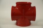 Corrosion Resistance 4 Way Pipe Fitting For Commercial Piping Systems