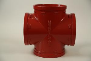China Corrosion Resistance 4 Way Pipe Fitting For Commercial Piping Systems factory