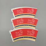 Single Or Double Side PE Coated Paper Cup Fan 7oz Paper Cup Flexo Printing