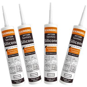 China Acetic General Purpose Multipurpose Silicone Sealant For Mirror on sale