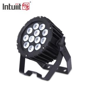 China 12x3W 4 In 1 RGBW LED Outdoor Uplight IP65 Dj Stage Par Light Auto Running factory