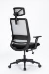 Upgrade Your Office Furniture with 8955 Fixed Arm Massage Mesh Chair in Modern